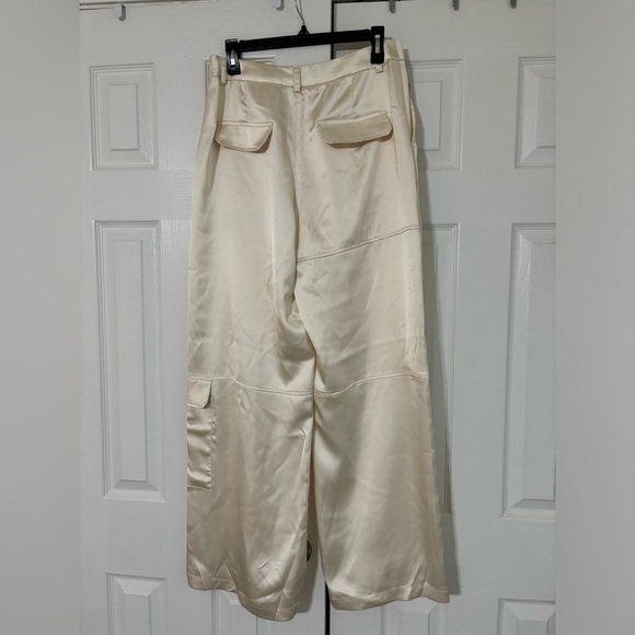 Satin Cargo Pants - Picture 2 of 6